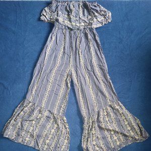 Strapless Jump-Suit/Onesie